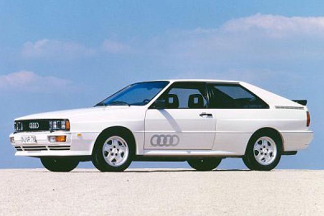 Audi Quattro Stars in Ashes to Ashes BBC TV Series
