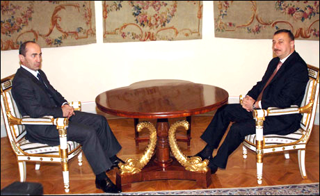Meeting of Azerbaijan and Armenian presidents completed