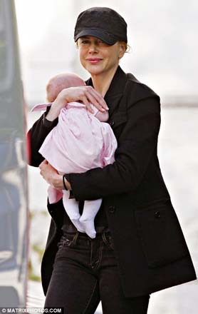 Nicole Kidman's brainy baby