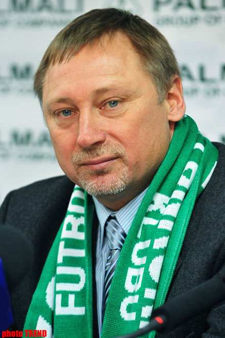 Azerbaijani Khazar-Lankaran Football Club’s New Coach to Bring Team to International Arena (video)