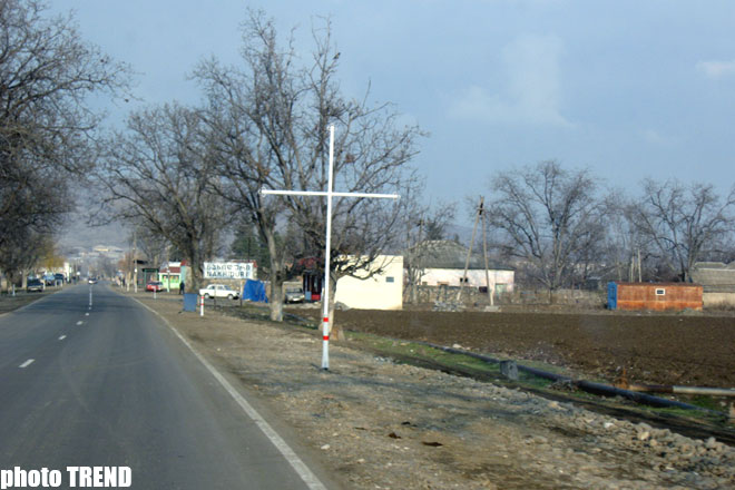 Number of crosses increases in Georgian villages populated by Azerbaijanis