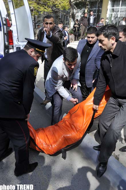 Shooting at the Azerbaijani university leaves many victims - Photosession