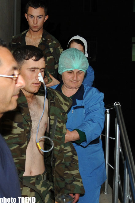 Names of soldiers undergoing treatment for food poisoning in Baku disclosed