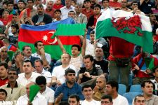 Qualifying match between Azerbaijan and Wales in Baku ended with scoring  0:1 (photos)