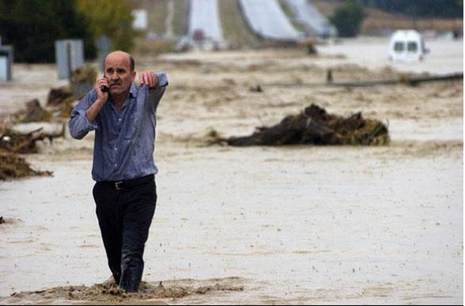 Floods kill 5 people in Turkey