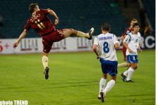 Azerbaijan-Russia match ended draw 1:1 (PHOTO)