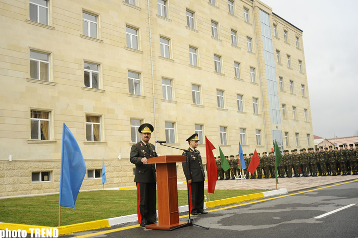 Residential complex commissioned for Azerbaijani officers (PHOTO)