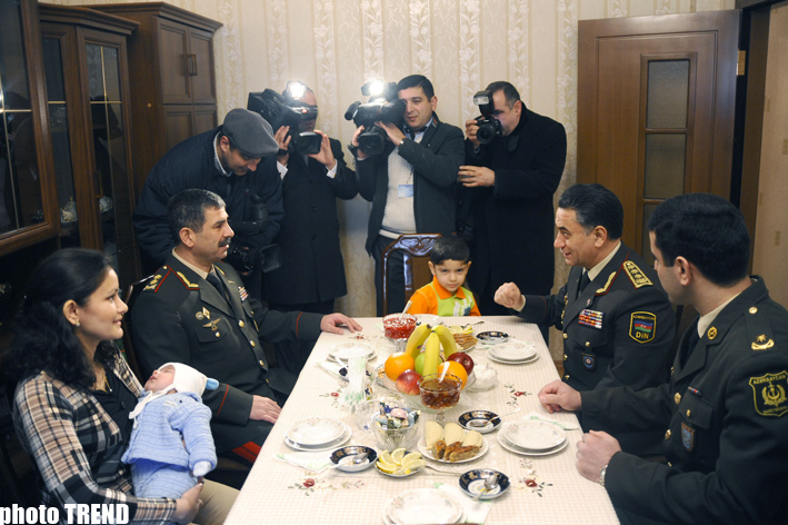 Residential complex commissioned for Azerbaijani officers (PHOTO)