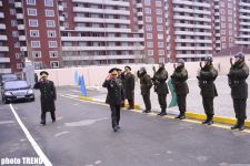 Residential complex commissioned for Azerbaijani officers (PHOTO)