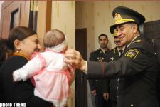 Residential complex commissioned for Azerbaijani officers (PHOTO)