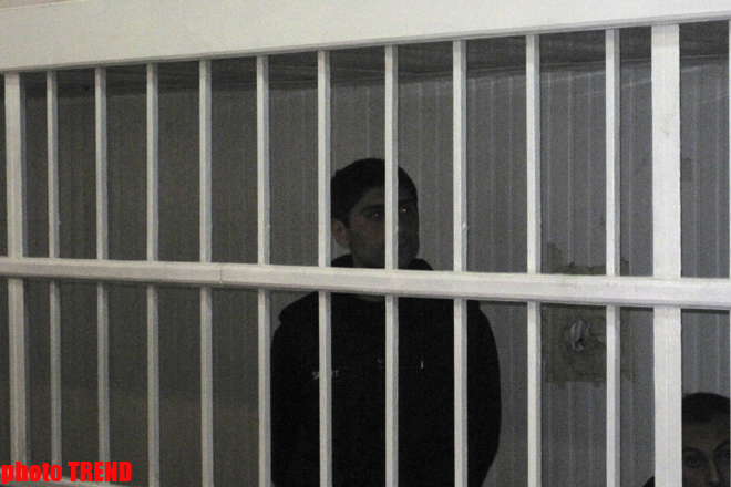 Individuals accused of committing terror act in Azerbaijan State Oil Academy under trial (UPDATED) (PHOTO)
