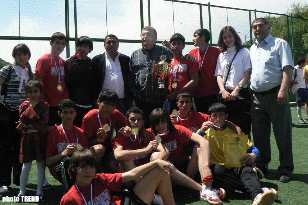 Azerbaijani youth in Georgia wins Armenian football team and gains Caucasus Cup-2010 (PHOTO)