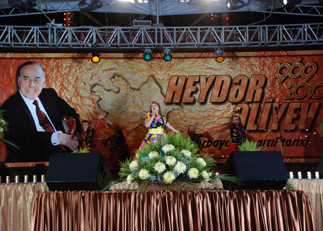 Concert dedicated to the anniversary of Azerbaijani national leader Heydar Aliyev's coming to power was held in Baku (UPDATED) (PHOTOS)