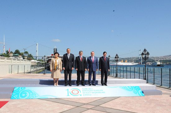 Turkish-speaking heads of state hold press conference