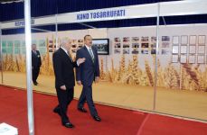 Azerbaijani President visits Caspian Agro–2010 International Exhibition (UPDATE) (PHOTO)