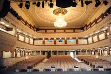 Azerbaijani President inaugurates building of Azerbaijan State Academic National Drama Theatre after major reconstruction (PHOTO)