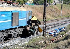 Three killed in Poland as train crashes into station