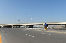 Azerbaijani President opens Baku beltway (PHOTO)