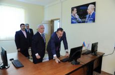 Azerbaijani President opens Khojasan substation (PHOTO)