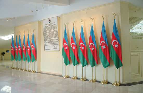 President Ilham Aliyev inaugurates National Flag Museum (UPDATE) (PHOTO)