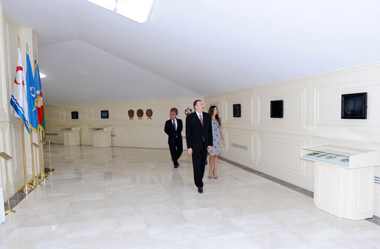 President Ilham Aliyev inaugurates National Flag Museum (UPDATE) (PHOTO)