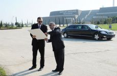 President Ilham Aliyev inaugurates National Flag Museum (UPDATE) (PHOTO)