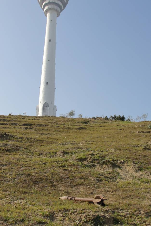 Many unexploded ordinances revealed near TV tower in Baku (UPDATE-5) (PHOTO)