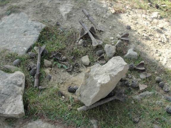 Many unexploded ordinances revealed near TV tower in Baku (UPDATE-5) (PHOTO)