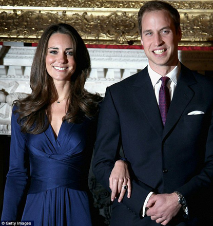 William and Kate's wedding day plans revealed