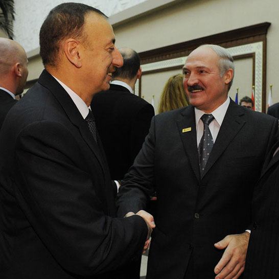 Azerbaijani, Belarusian presidents strive for partnership