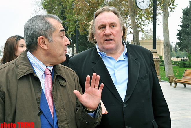 Depardieu wants to play Alexandre Dumas in Karabakh (PHOTO)