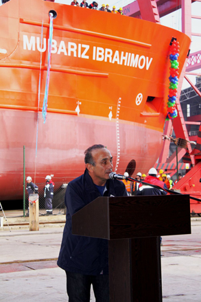 Palmali’s ‘Mubariz Ibrahimov’ tanker opens in Istanbul (PHOTO)