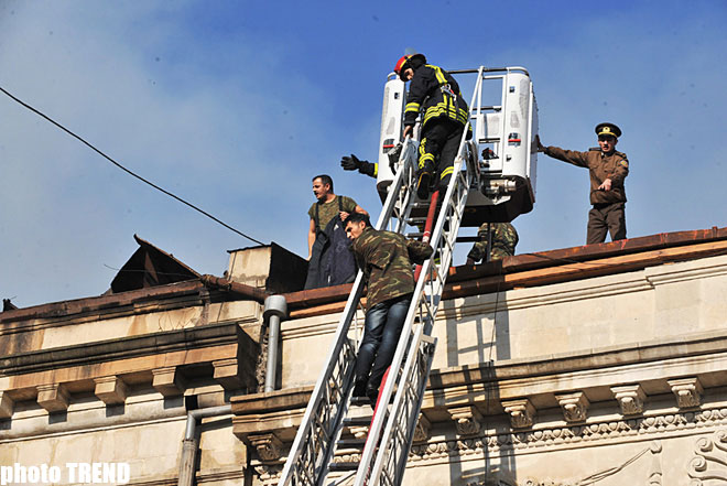 Fire at Traumatology Institute localized (UPDATE-3) (PHOTO)