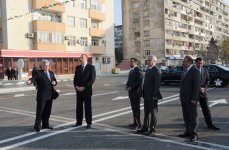 Azerbaijani President opens tunnels and pedestrian underpasses in Baku (PHOTO)