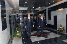 Azerbaijani President opens tunnels and pedestrian underpasses in Baku (PHOTO)