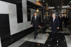 Azerbaijani President opens tunnels and pedestrian underpasses in Baku (PHOTO)