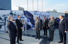 Azerbaijani President opens tunnels and pedestrian underpasses in Baku (PHOTO)