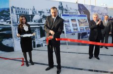 Azerbaijani President opens tunnels and pedestrian underpasses in Baku (PHOTO)