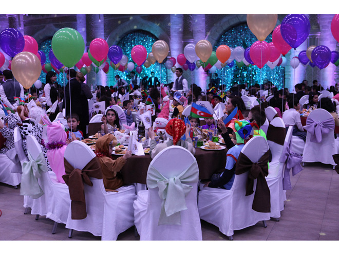 Heydar Aliyev Foundation organizes New Year celebrations for orphans (PHOTOS)