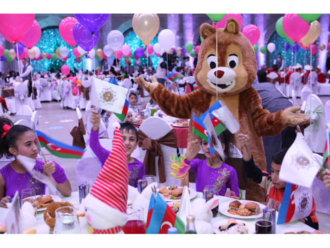 Heydar Aliyev Foundation organizes New Year celebrations for orphans (PHOTOS)