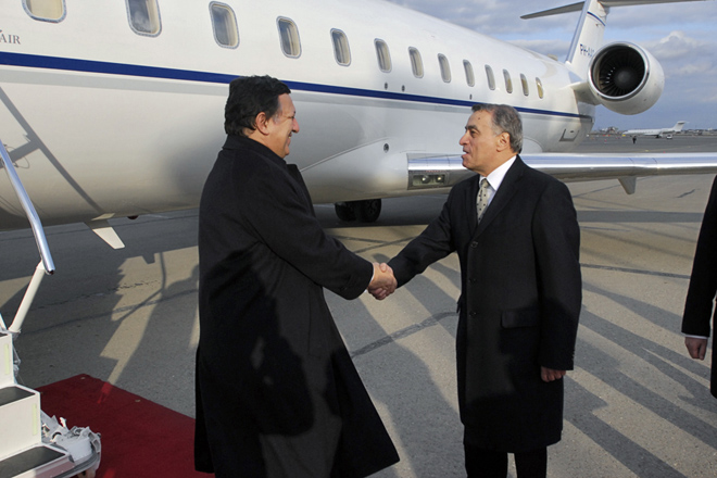 Head of EU Commission arrives in Azerbaijan