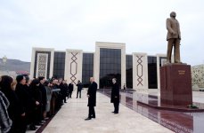 President Ilham Aliyev opens Heydar Aliyev Park, Heydar Aliyev Center and "Jirtdan" entertainment center (PHOTOS)