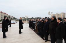 President Ilham Aliyev opens Heydar Aliyev Park, Heydar Aliyev Center and "Jirtdan" entertainment center (PHOTOS)