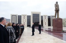 President Ilham Aliyev opens Heydar Aliyev Park, Heydar Aliyev Center and "Jirtdan" entertainment center (PHOTOS)