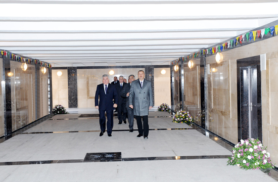 Azerbaijani President inaugurates pedestrian overpass, pedestrian underpass, road junctions and Central Dispatcher Service of Bakuelektrikshebeke (UPDATE) (PHOTOS)