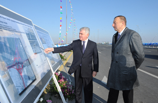 Azerbaijani President inaugurates pedestrian overpass, pedestrian underpass, road junctions and Central Dispatcher Service of Bakuelektrikshebeke (UPDATE) (PHOTOS)