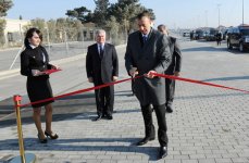 Azerbaijani President inaugurates pedestrian overpass, pedestrian underpass, road junctions and Central Dispatcher Service of Bakuelektrikshebeke (UPDATE) (PHOTOS)