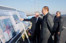 Azerbaijani President inaugurates pedestrian overpass, pedestrian underpass, road junctions and Central Dispatcher Service of Bakuelektrikshebeke (UPDATE) (PHOTOS)