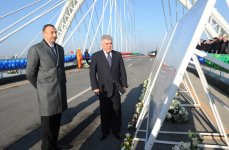 Azerbaijani President inaugurates pedestrian overpass, pedestrian underpass, road junctions and Central Dispatcher Service of Bakuelektrikshebeke (UPDATE) (PHOTOS)