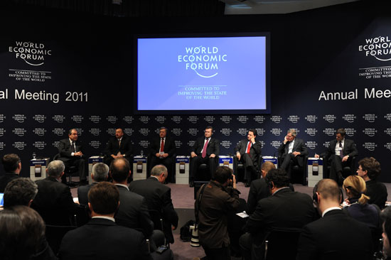 Azerbaijani President attends WEF's session on Europe's energy future (PHOTO)